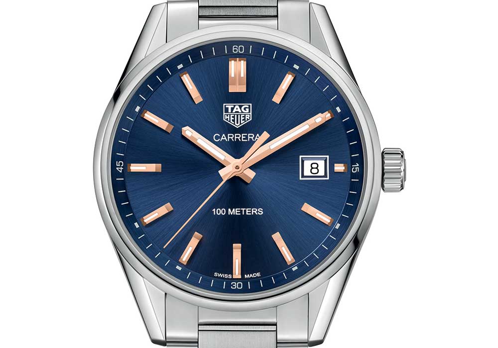 HIGH QUALITY REPLICA CHEAP TAG HEUER – CARRERA LADY STEEL BLUE DIAL