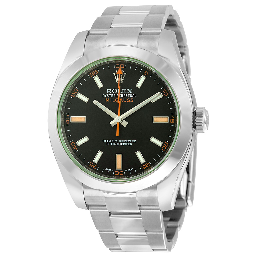 Rolex Milgauss Green Crystal Copy Watches