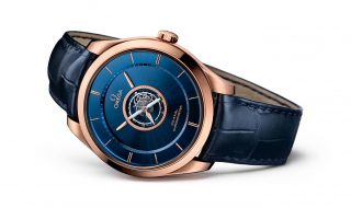 18K Sedna Gold Case Omega De Ville Tourbillon Co Axial Numbered Edition Replica Watches