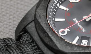 Cheap Victorinox Swiss Army INOX Carbon Naimakka Paracord Strap Watch Replica