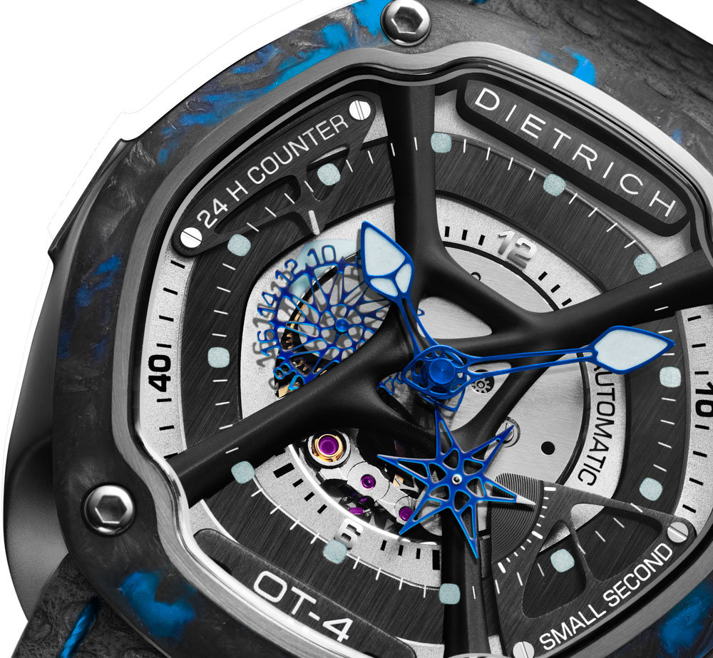 Dietrich O.Time Watches With Colorful Forged Carbon Bezels Watch Releases